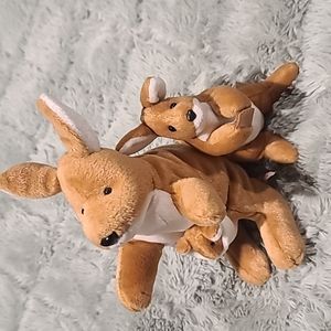 Kangaroo pellet filled plushes